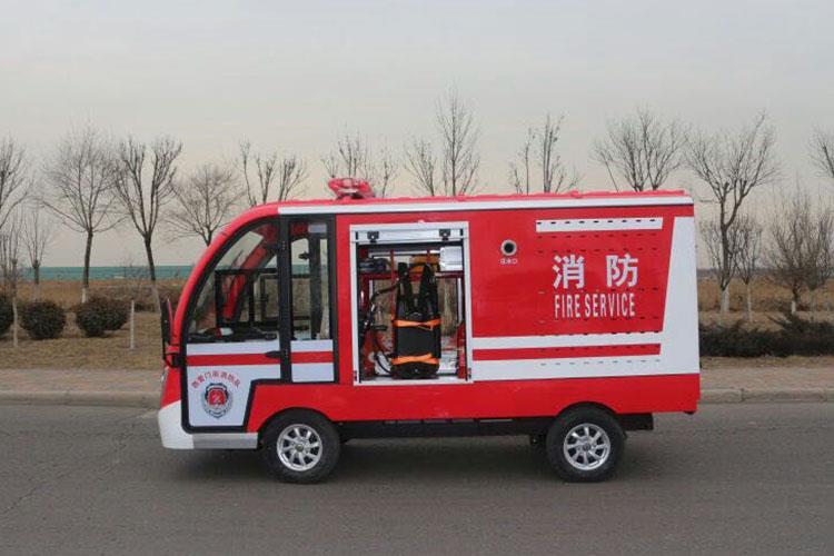 不帶水箱消防車車型小巧，可以迅速到達一些狹窄的街道，在大的消防車到達之前對火勢進行控制