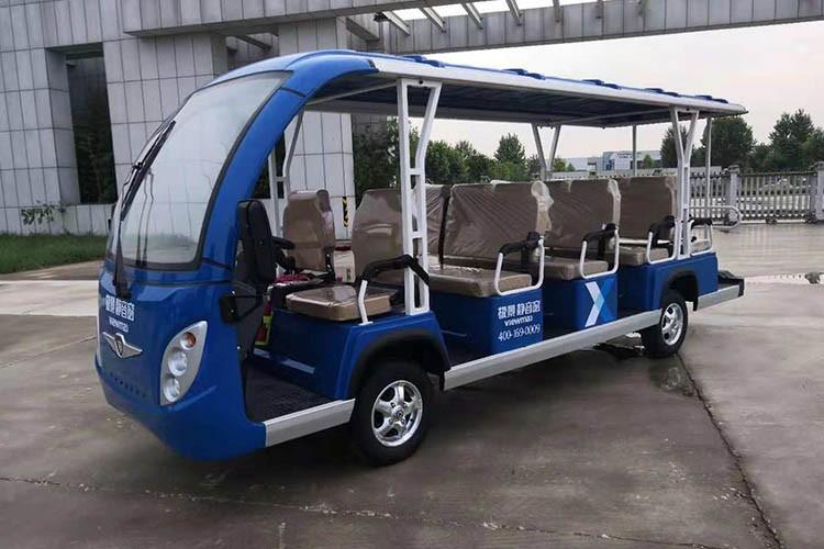 極景門(mén)窗11座電動(dòng)觀(guān)光車(chē)操作簡(jiǎn)便