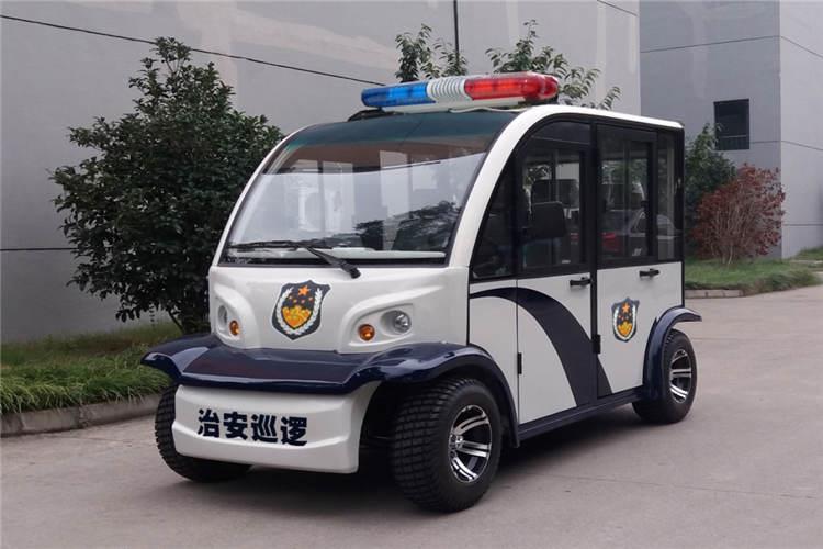 電動巡邏車是一種為特殊部門人員巡邏代步專門設(shè)計開發(fā)的一款車型，該車型分為普通巡邏車和封類型，普通巡邏車又可以分為普通型和豪華型等種類