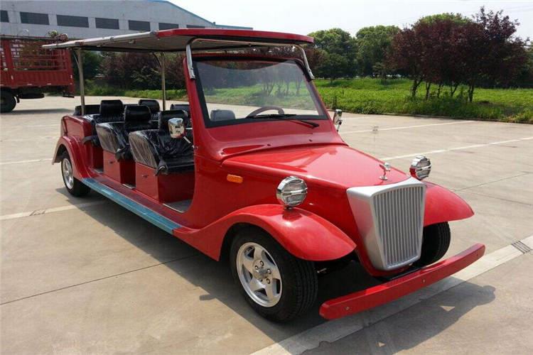 山東電動(dòng)老爺車配前照明大燈、轉(zhuǎn)向燈、剎車燈、倒車燈、倒車警示器、喇叭，倒后鏡，DC-DC轉(zhuǎn)換器